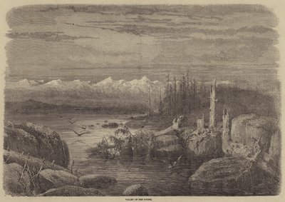 Valley of the Rhone by Gustave Dore